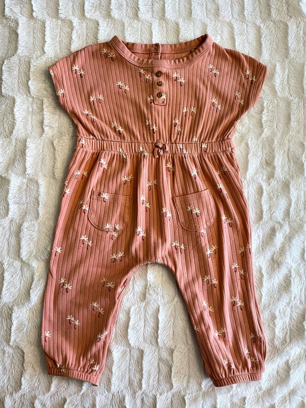 Next baby Floral 12-18 Months Baby Romper